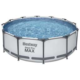 BESTWAY Бассейн каркасный 56260, 366х100 см, 9150л., фильтр-насос в комплекте