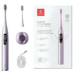 OCLEAN Электрическая зубная щетка X Pro digital, фиолетовый