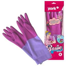 YORK резиновые с удлинённой манжетой ароматизированные Рози (M) 092670