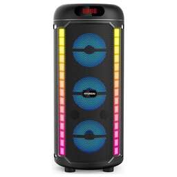 HYUNDAI Минисистема H-MC1221 черный 15Вт FM USB BT SD/MMC
