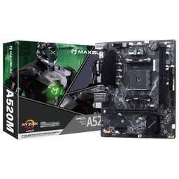 MAXSUN Материнская плата MS-Challenger A520M A520, AM4, 2xDDR4, 1*PCIEx16, 1*PCIEx1, 1*M.2, 4*USB3.2Gen1, 6*USB2.0, 3*SATA3.0, 1G, VGA, HDMI, M-ATX, RTL