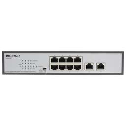 ORIGO Коммутатор OS2210P/120W OS2210P/120W/A1A (L2+) 10x1Гбит/с 8PoE+ 120W неуправляемый