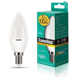 CAMELION (13687) LED12-C35/830/E14/12Вт