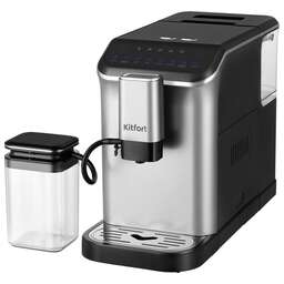 KITFORT Кофемашина КТ-7166 1350Вт черный/нержавеющая сталь