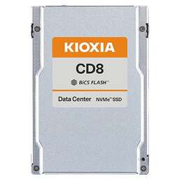 TOSHIBA SSD накопитель Kioxia CD8-R 3.8ТБ, 2.5", PCIe 4.0 x4, NVMe, PCIe [kcd8xrug3t84]