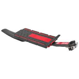STELS Багажник 20"-28" BLF-H22 консольный быстросъёмный, с щитком, алюминий/пластик, чёрно-красный 1