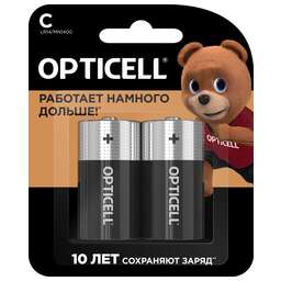 OPTICELL C Батарейка Basic LR14, 2 шт