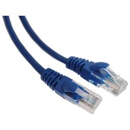 PREMIER Патч-корд PP12-1M/B 1000Гбит/с UTP 4 пары cat.5E CCA molded 1м синий RJ-45 (m)-RJ-45 (m)