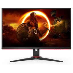 AOC Монитор 27" Gaming 27G2ZNE черный/красный VA LED 16:9 HDMI матовая Piv 250cd 178гр/178гр 1920x1080 240Hz FreeSync Premium Pro DP FHD 5.5кг