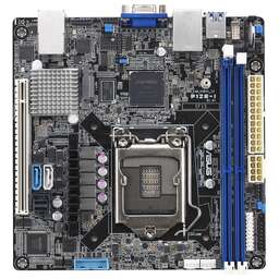ASUS Материнская плата P12R-I LGA1200 mini-ITX 2xDDR4 PCIEx16 M.2 VGA 2xGLAN (507604)