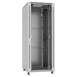 CABEUS Шкаф коммутационный SH-05C-42U80/80 напольный, стеклянная передняя дверь, 42U, 800x2055x800 мм