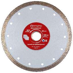 MONOGRAM (086-358) Диск алмазный турбо-тонкий Special 180х25,4/22,2x10мм по керамограниту
