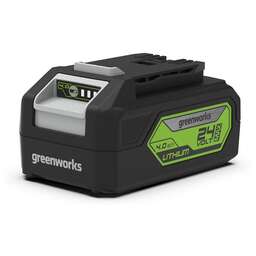 GREENWORKS Батарея аккумуляторная G24B4 24В 4Ач Li-Ion (2926807)