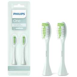 PHILIPS Sonicare сменная насадка One 2 шт. BH1022/03 Цвет: белый