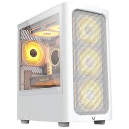 FORMULA Корпус Air Mesh G3 белый без БП mATX 7x120mm 5x140mm 2xUSB2.0 1xUSB3.0 audio bott PSU