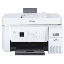 EPSON МФУ струйный EcoTank L5296 цветная печать, A4, с СНПЧ цвет белый [c11cj65411]