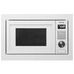 DOMFY Встраиваемая микроволновая печь DM2540BW WG, 25л, 900Вт, белый