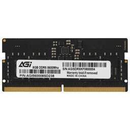 AGI Память DDR5 8GB 5600MHz 560008SD238 RTL PC5-44800 CL40 SO-DIMM 262-pin 1.1В single rank Ret