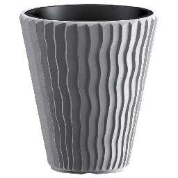 PROSPERPLAST Кашпо SANDY DBSP400-405U серый 2пр 18 и 37л