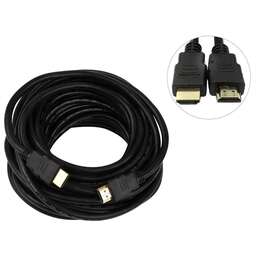 PREMIER Кабель соединительный аудио-видео 5-815, HDMI (m) - HDMI (m) , ver 1.4, 20м, GOLD, черный [5-815 20.0]