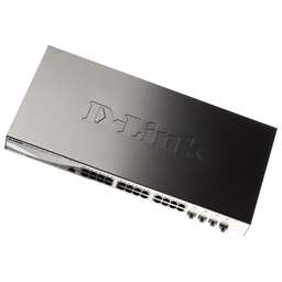 D-LINK Коммутатор DGS-1210-28X/ME/B 24x1Гбит/с 4SFP+ управляемый