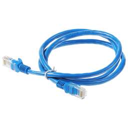 PREMIER Патч-корд PP6U-1M/B 10000Гбит/с UTP 4 пары cat.6 CCA molded 1м синий RJ-45 (m)-RJ-45 (m)