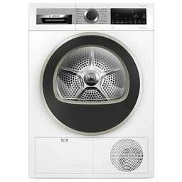 BOSCH Сушильная машина WQG1420AME белый, с английской панелью управления