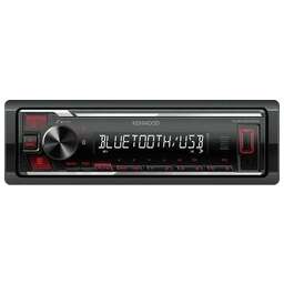 KENWOOD Автомагнитола KMM-BT209 1DIN 4x50Вт v4.2 USB 2.0 AUX 1 RDS