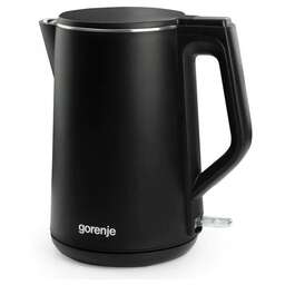 GORENJE Чайник электрический K15DWBK, 1.5л, металл