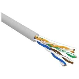 REXANT Кабель информационный PRO 02-0004 кат.5E UTP 4 пары 24AWG нг(А)-HF внутренний 305м серый