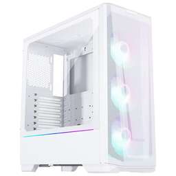 PHANTEKS Корпус Eclipse G360A, White, 3x120mm ARGB Fan + ARGB Strip, боковая панель Tempered Glass, Mid-Tower / PH-EC360ATG_DMW02_RU