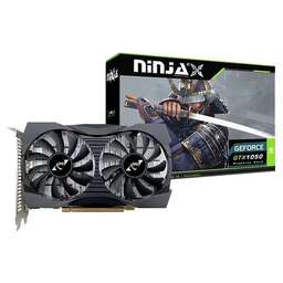 NINJA (SINOTEX) Видеокарта GTX1050 4GB GDDR5 128bit DVI DP HDMI 2FAN RTL