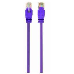 CABLEXPERT (14736) PP12-0.5M/V, кат.5e, 0.5м, литой, многожильный (фиолетовый)