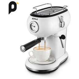 KITFORT Кофеварка рожковая КТ-7219 1100Вт белый