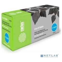 CACTUS CF360A Тонер Картридж CS-CF360A для HP CLJ M552dn/M553dn/M553N/M553x (6000стр.), черный