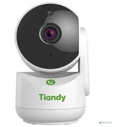 Tiandy TC-H332A Spec:I2W/WIFI/Eu/4mm компактная поворотная домашняя, 3Мп, 2304х1296@20к/c, DWDR, цвет: 0.02лк, S+265, H.265(HP), S+264, H.264(HP, MP, BP), объектив 4мм, встроенные микрофон и динамик