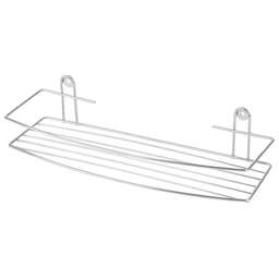 РЫЖИЙ КОТ Полка настенная Lecco 7,5*35*13 см хром (310850)