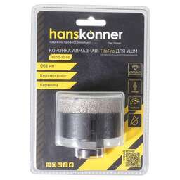 HANSKONNER Коронка алмазная для УШМ H1055-10-68