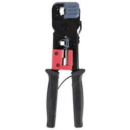 ITK Инструмент обжимной TM1-B10V для RJ-45/RJ-12/RJ-11 (упак:1шт) черный