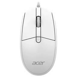 ACER Мышь OMW401 белый оптическая 2000dpi USB 4but (ZL.MCEEE.030)