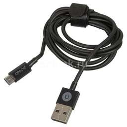 DEPPA Кабель 72103 USB (m)-micro USB (m) 1.2м черный