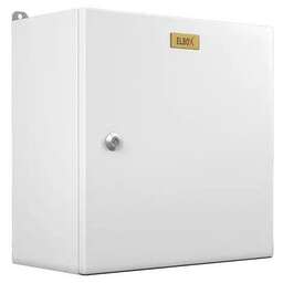 ELBOX Шкаф электротехнический (EMW-400.400.210-1-IP66) настенный 400мм 210мм несъемн.бок.пан. 50кг с