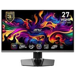 MSI 26.5" Монитор MPG 271QRX QD-OLED, 2560x1440, OLED, 360Гц, 2хHDMI, 1хDP, черный [9s6-3cd79a-009]