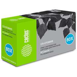 CACTUS CS-CF280XS черный (6900стр.) для HP LJ Pro 400/M401/M425