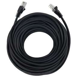 BURO Патч-корд UTP 4 пары cat.5E CCA molded 20м черный RJ-45 (m)-RJ-45 (m)
