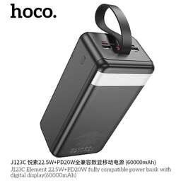 HOCO (6942007612098) J123С Black - 60000mAh 3USB