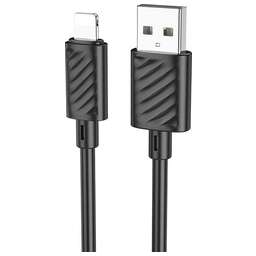 HOCO (6931474783301) X88iUSB 2.4A Lightning 8-pin черный - 1,0m