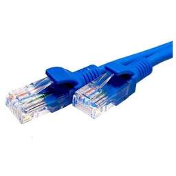 SUPRLAN Патч-корд 10-0148 UTP RJ-45 вил.-вилка RJ-45 кат.5E 2м синий LSZH 26AWG