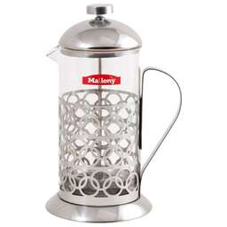 MALLONY T046-1000ML чайник/кофейник 1,0л "Olimpia" (сталь) (950093)
