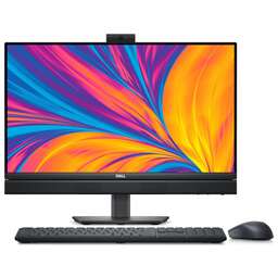 DELL Моноблок Optiplex 7420 23.8" Full HD i3 14100T (2.5) 8Gb SSD256Gb UHDG 730 CR Linux Ubuntu GbitEth WiFi BT 130W клавиатура мышь Cam черный 1920x1080